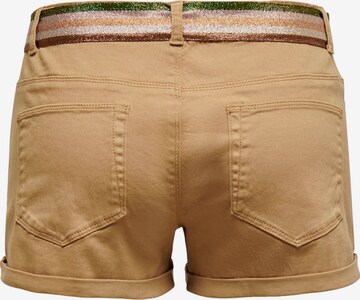 ONLY - Slimfit Pantalón 'CLAUDIA' en marrón