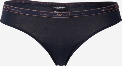 Emporio Armani String in dunkelblau / gold, Produktansicht