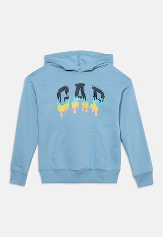 GAP Sweatshirt 'HERITAGE' in Blauw: voorkant