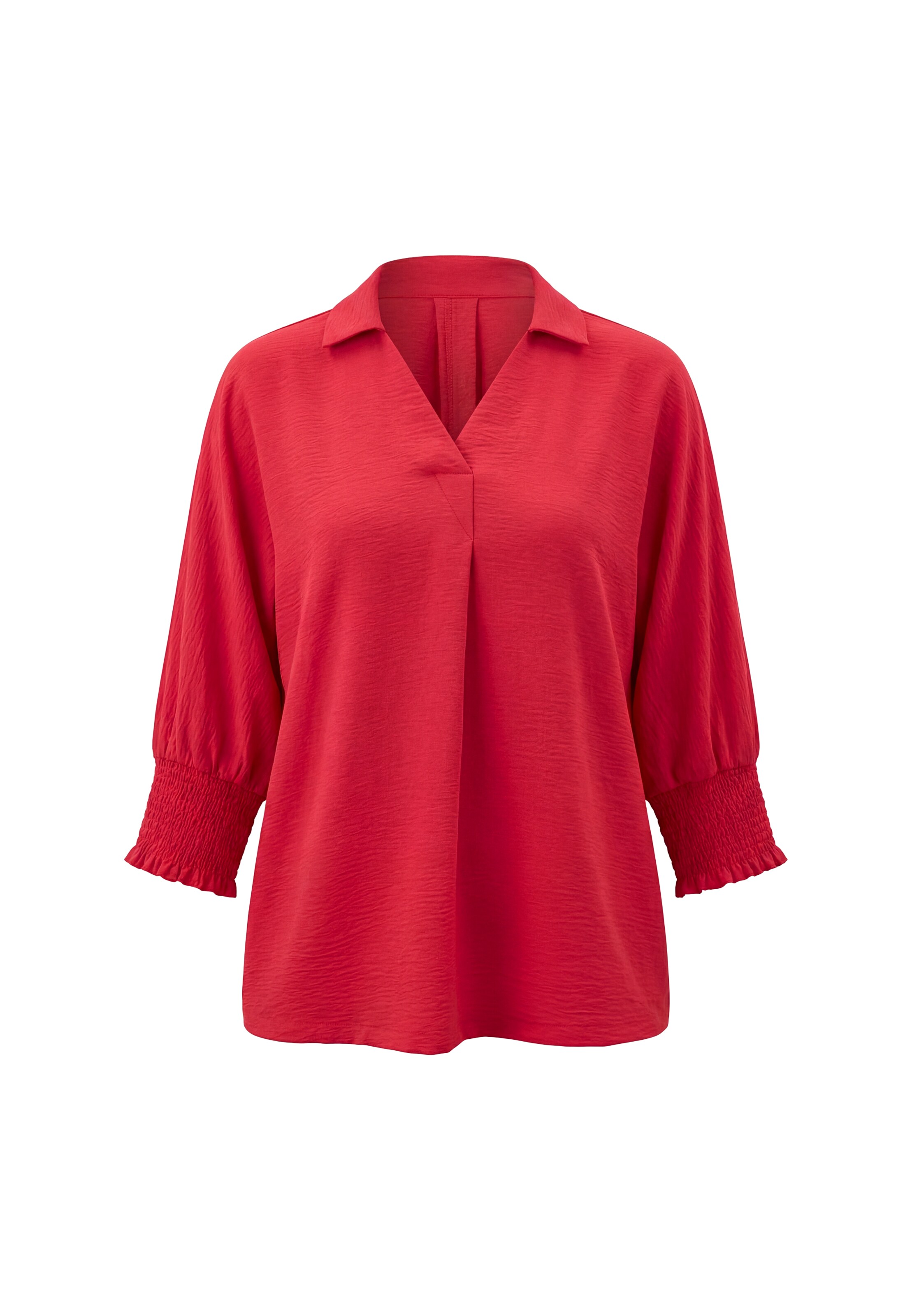 Chemisier Usha en rouge : devant