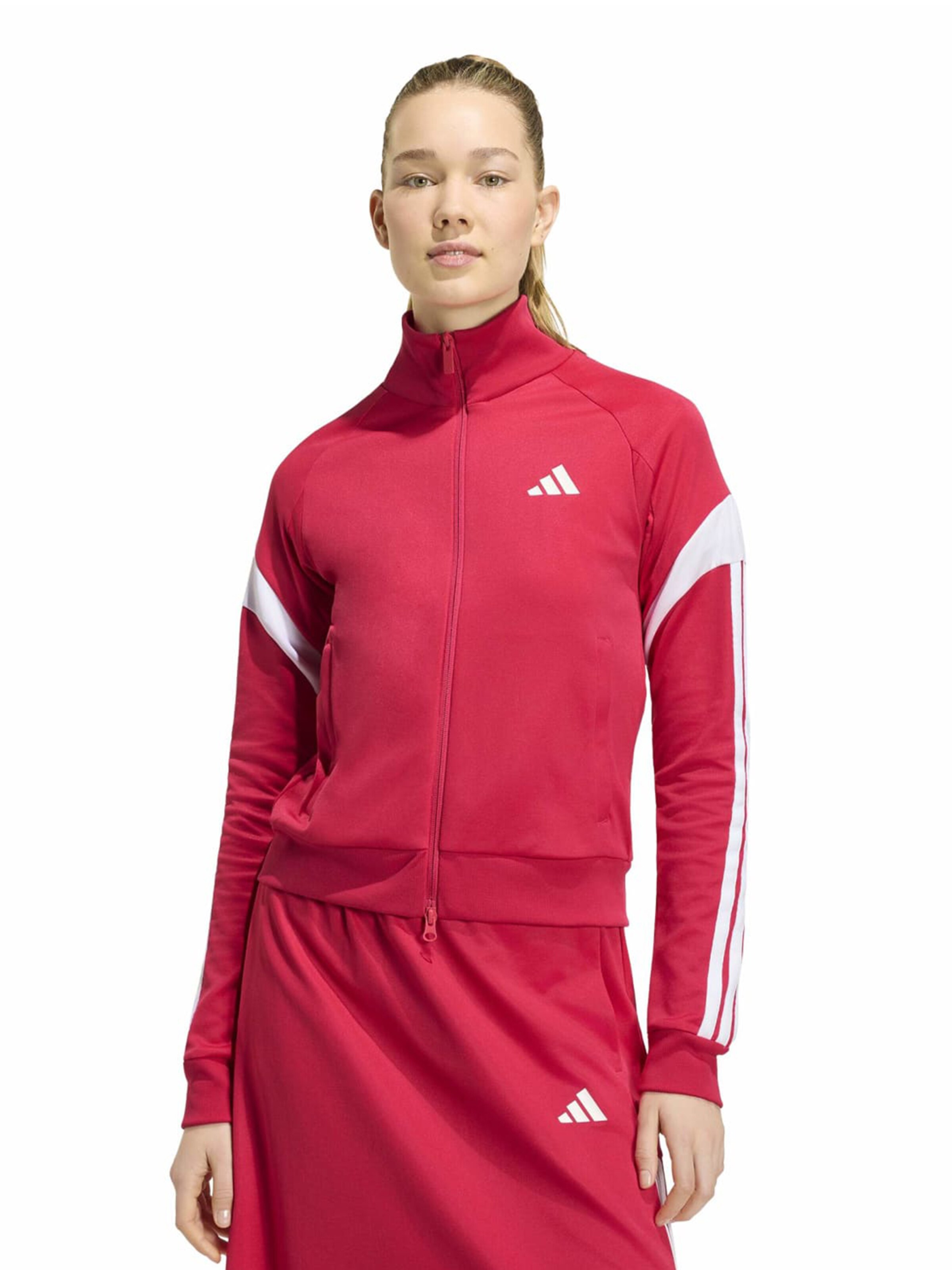 ADIDAS SPORTSWEAR Sportovní mikina 'HER' – červená: přední strana