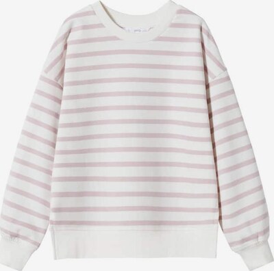MANGO KIDS Sweatshirt in Dusky pink / White, Item view