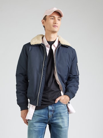 Schott NYC Jacke 'AIRKRAFT2' in Blau: Vorderseite