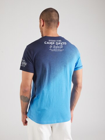 CAMP DAVID Shirt in Blauw