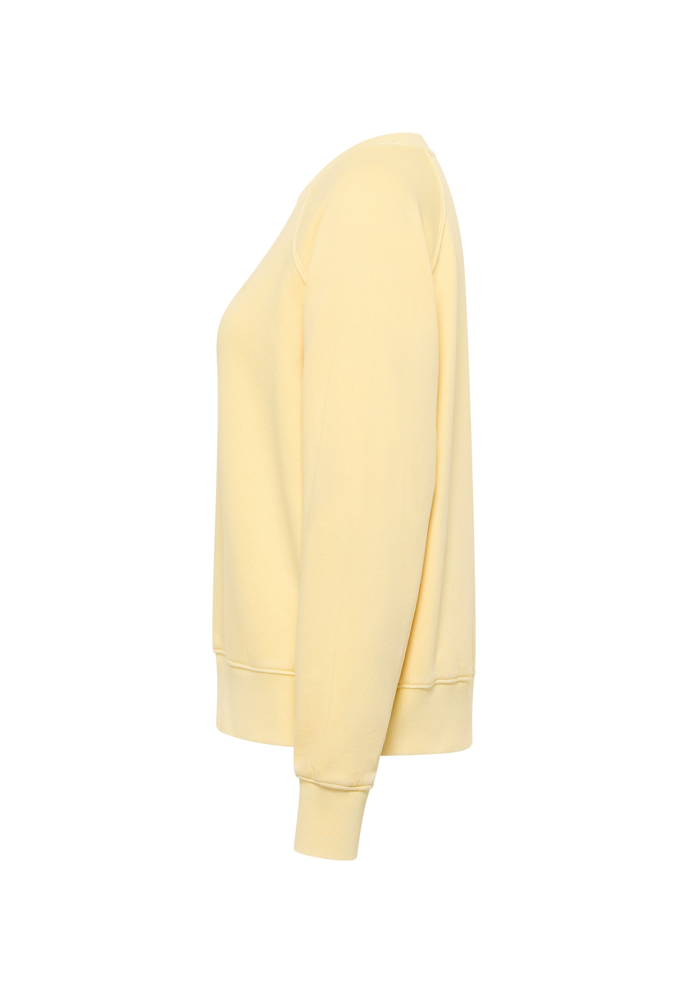 MUSTANG Sweatshirt 'Style Mala' in Gelb