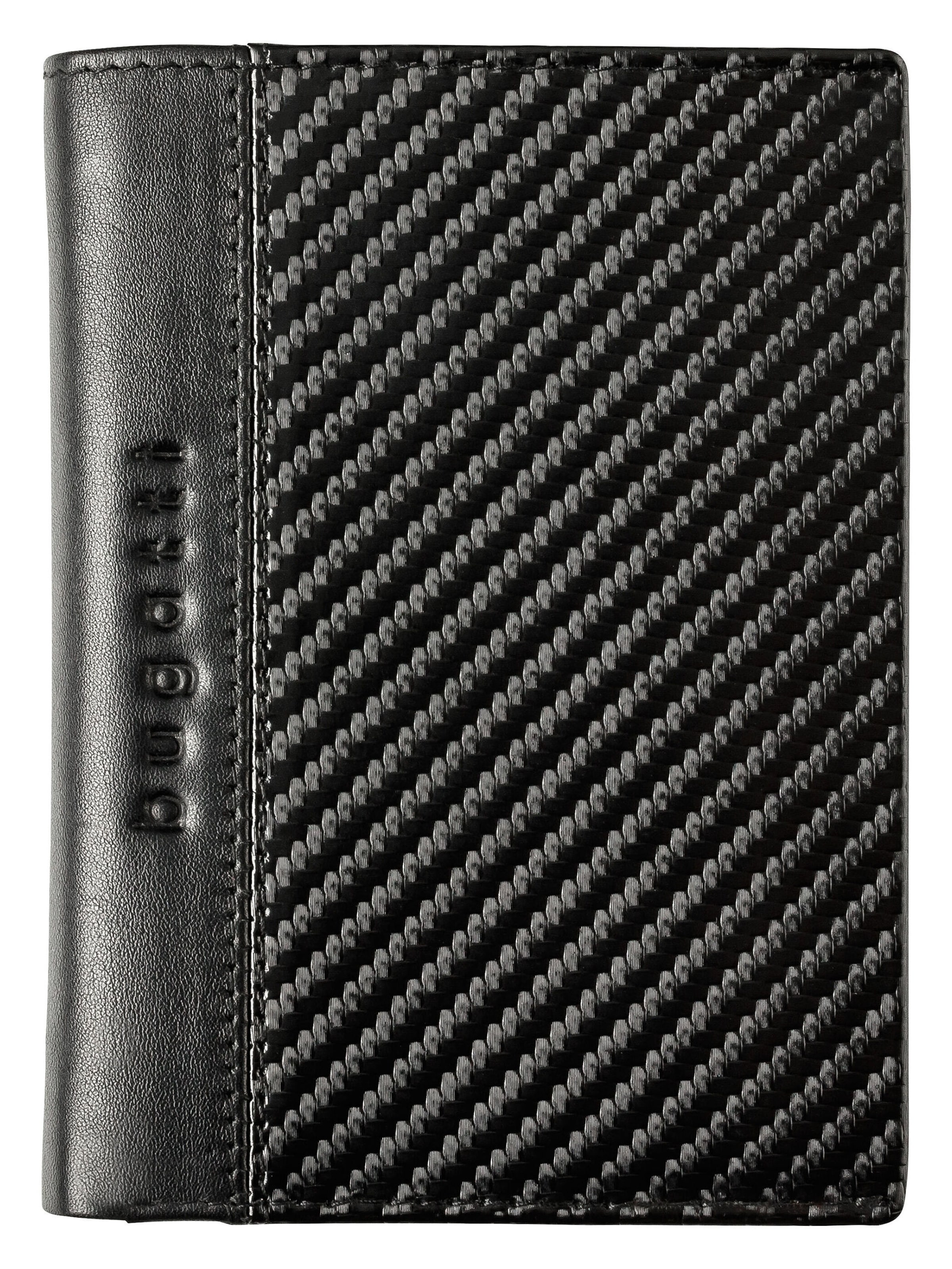 bugatti Portemaonnaie 'Comet' in Schwarz: Vorderseite