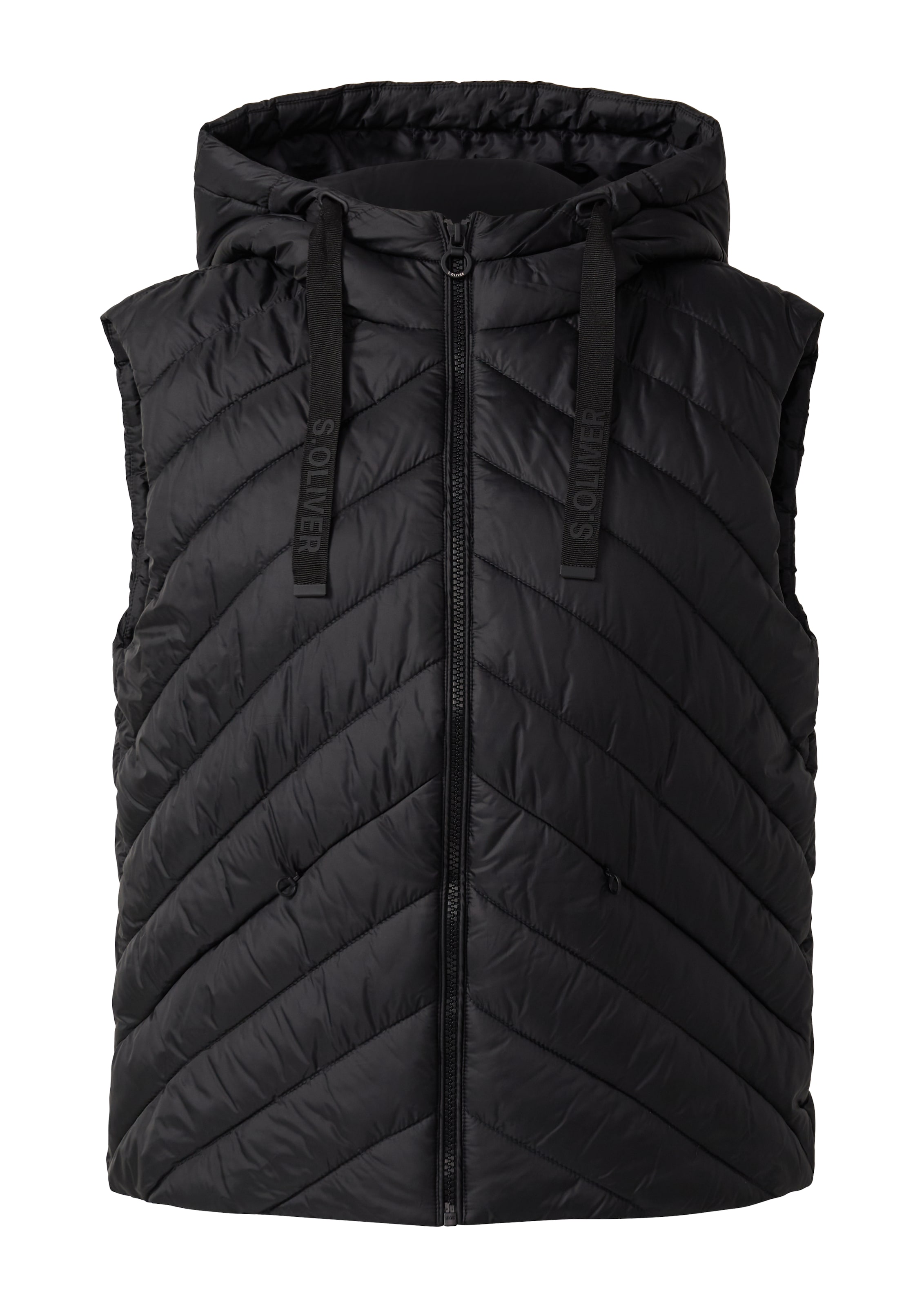 Gilet s.Oliver en noir : devant