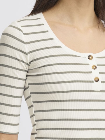 Fransa Shirt ' FRHIZAMOND stripe ' in Green