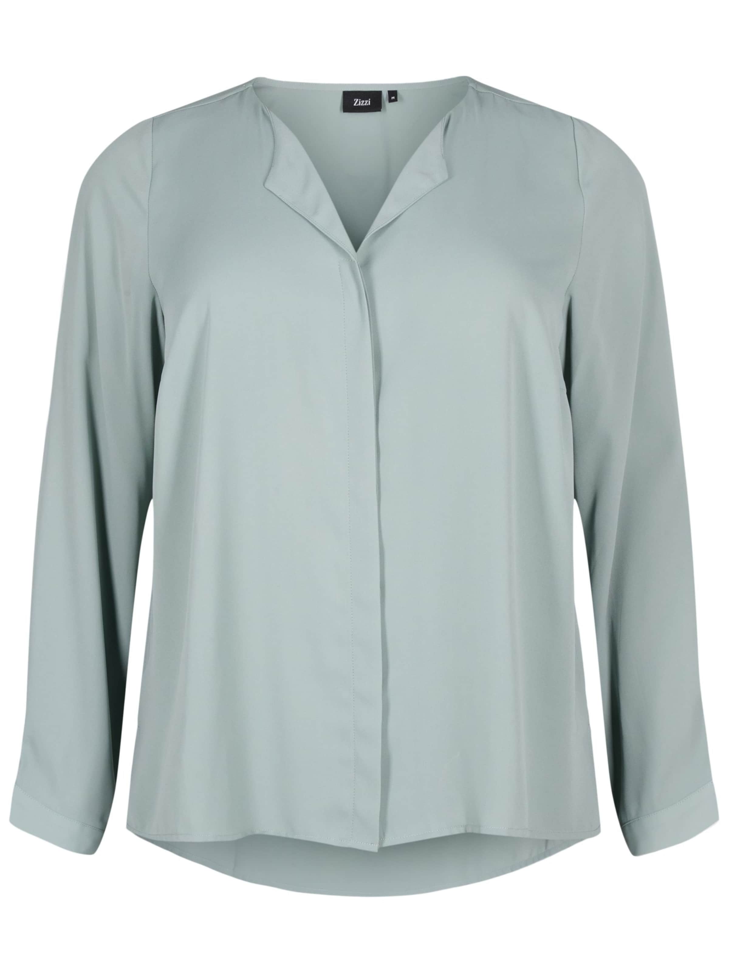 Zizzi Blúzka 'Seli' - Zelená: predná strana