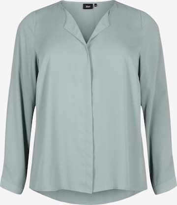 Zizzi - Blusa 'Seli' en verde: frente