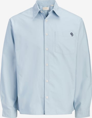Chemise business 'JORFrederiksberg' JACK & JONES en bleu : devant