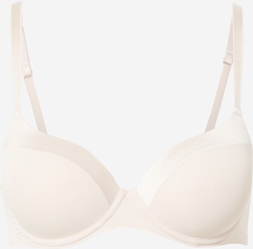 T-shirt Reggiseno di Mey in beige: frontale