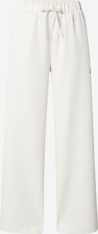 Jordan Wide leg Pants in White: front