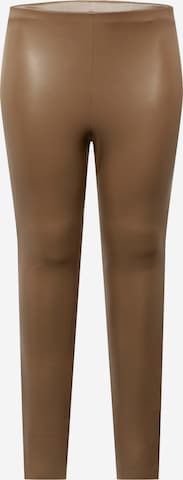 ONLY Carmakoma Leggings 'Hanna' in Brown: front