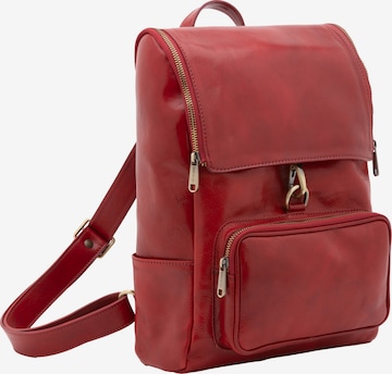 Viola Castellani Backpack in Red: front