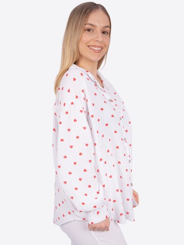 Chemisier 'Liya' Seasons of April en blanc