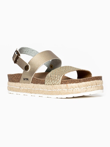 Bayton Sandal 'Gaceo' in Gold