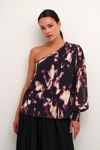 Kaffe Blouse 'Aska' in Purple: front