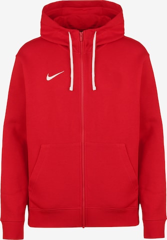 Giacca di felpa sportiva 'Park 20' di NIKE in rosso: frontale