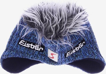 Eisbär Hat & Cap in One size in Blue: front