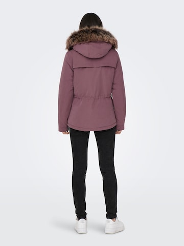 ONLY Winter Parka 'New Starline' in Pink