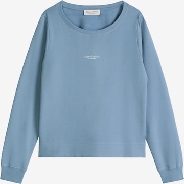 Sweat-shirt 'DfC' Marc O'Polo en bleu : devant