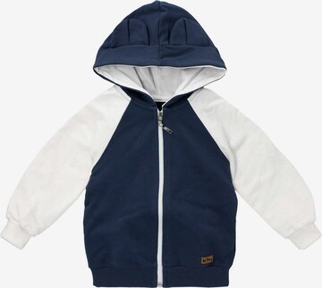 Baby Sweets Zip-Up Hoodie in Blue: front