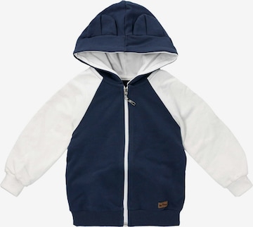 Baby Sweets Zip-Up Hoodie in Blue: front