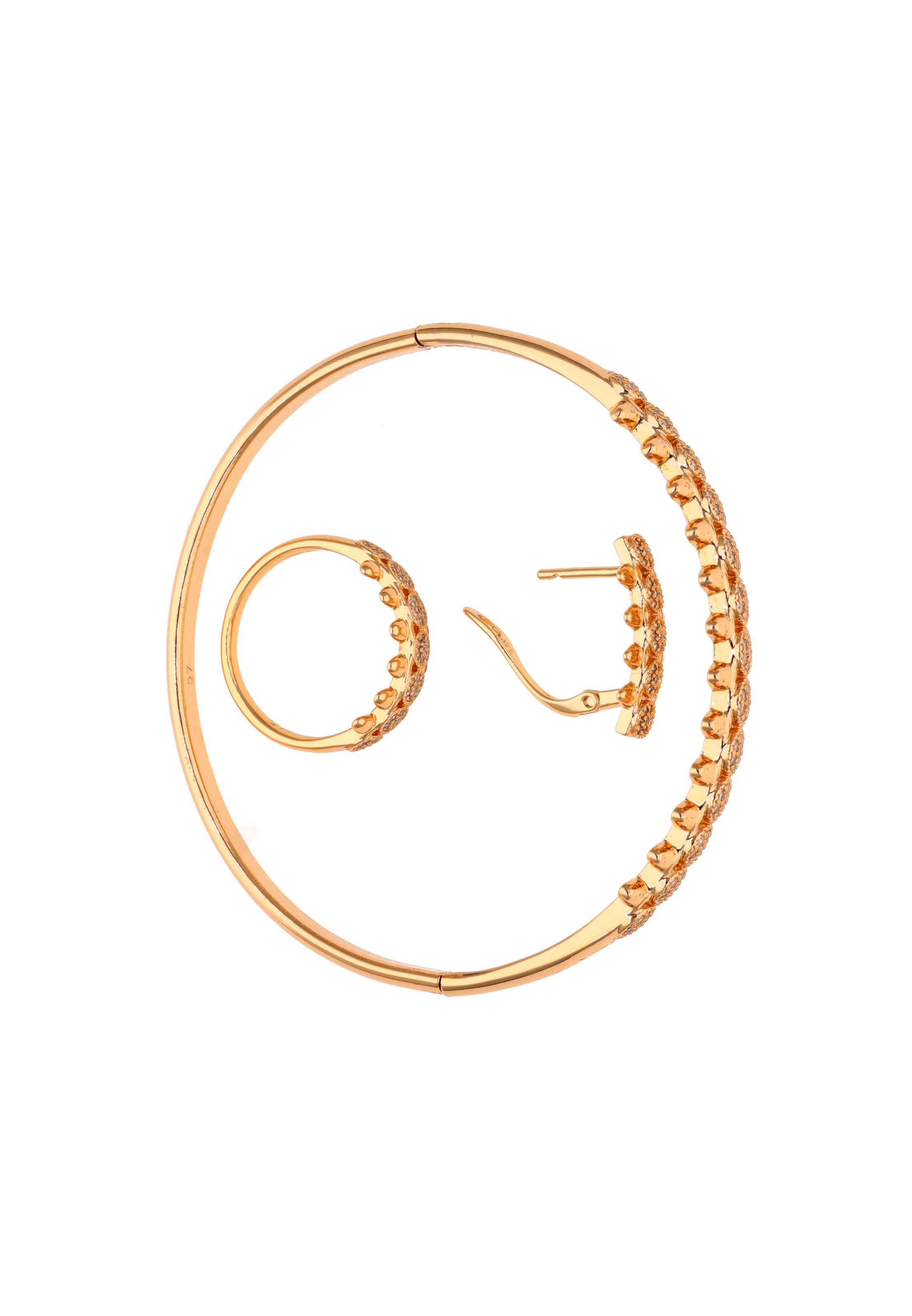 Gaya Jewelry Set in Gold