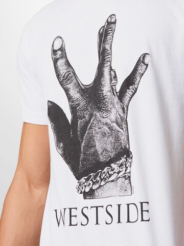 T-Shirt 'Westside Connection' Mister Tee en blanc