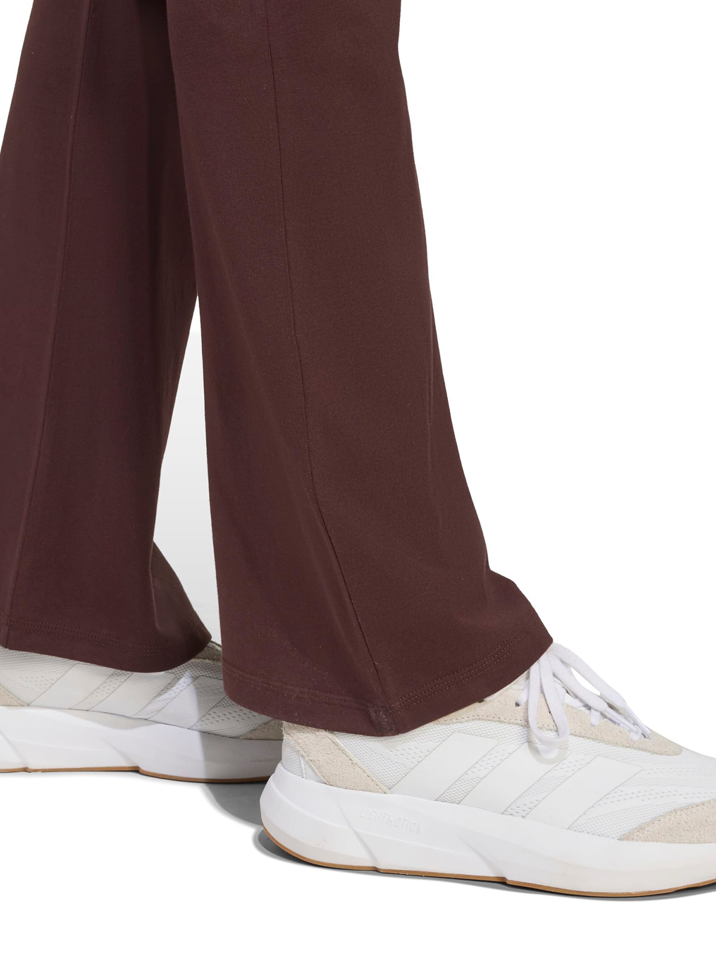 ADIDAS SPORTSWEAR Flared Sportsbukser 'Essentials' i brun