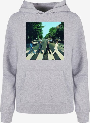 Merchcode Sweatshirt 'Beatles - Album Abbey Road' in Grey: front