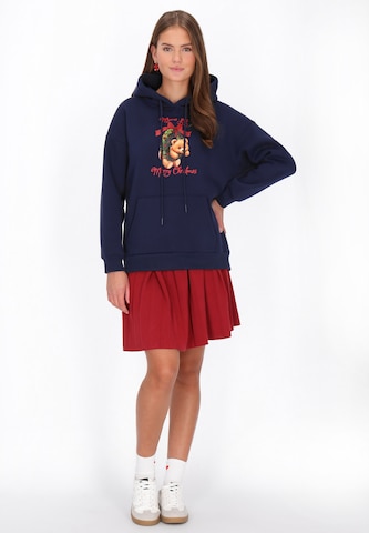 Sweat-shirt 'Pop' MYMO en bleu