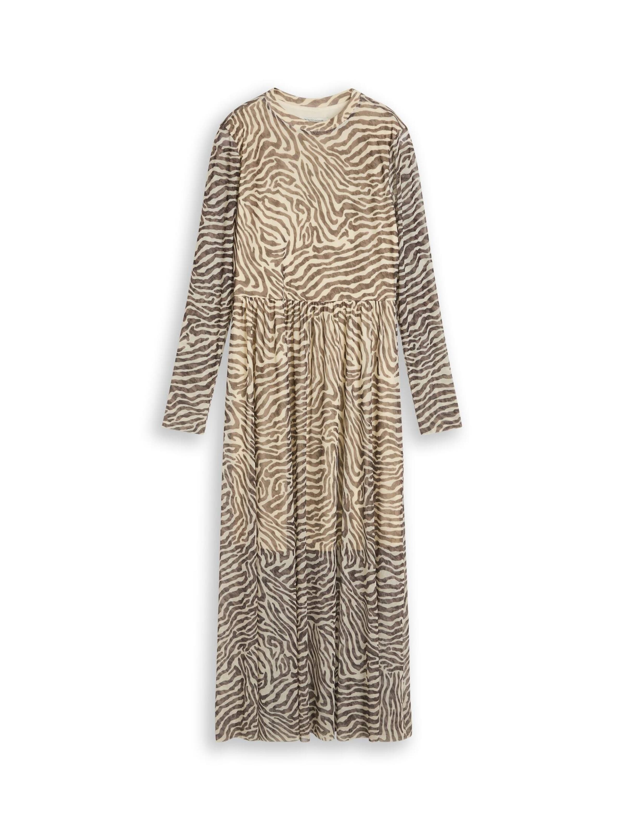 Robe TOM TAILOR DENIM en beige : devant