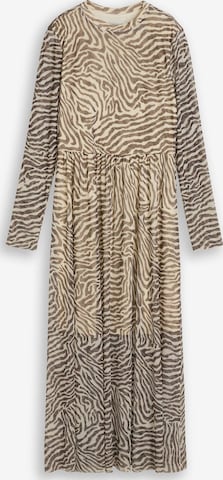 Robe TOM TAILOR DENIM en beige : devant