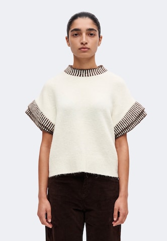 YAS Sweater 'YASTELO' in Beige: front