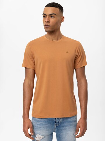 Daniel Hills T-shirt i brun
