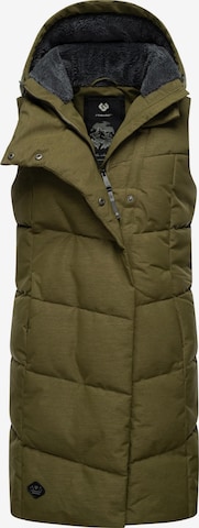 Gilet sportivo 'Pavla' di Ragwear in verde: frontale