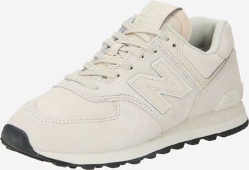 new balance Låg sneaker '574' i beige: framsida