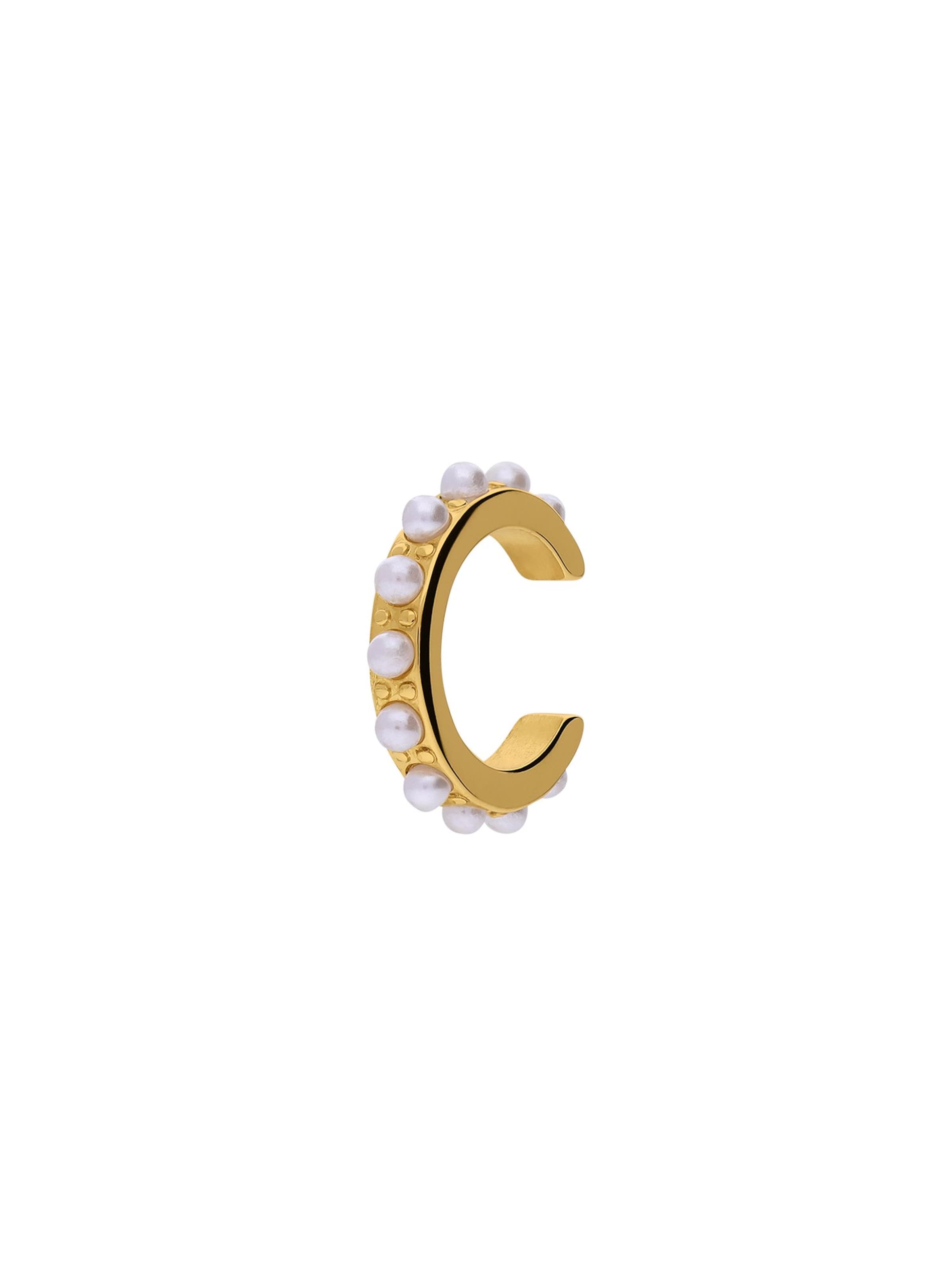 Lucardi Piercings in Goud: voorkant