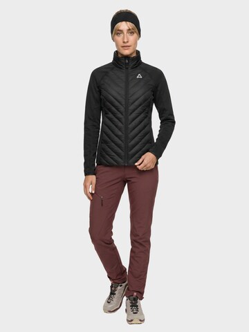 Schöffel Functionele fleece jas 'Cascata' in Zwart