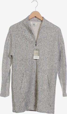 Bershka Jacket & Coat in XS in Grey: front