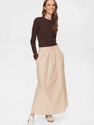 Gonna 'Nujuny' di NÜMPH in beige