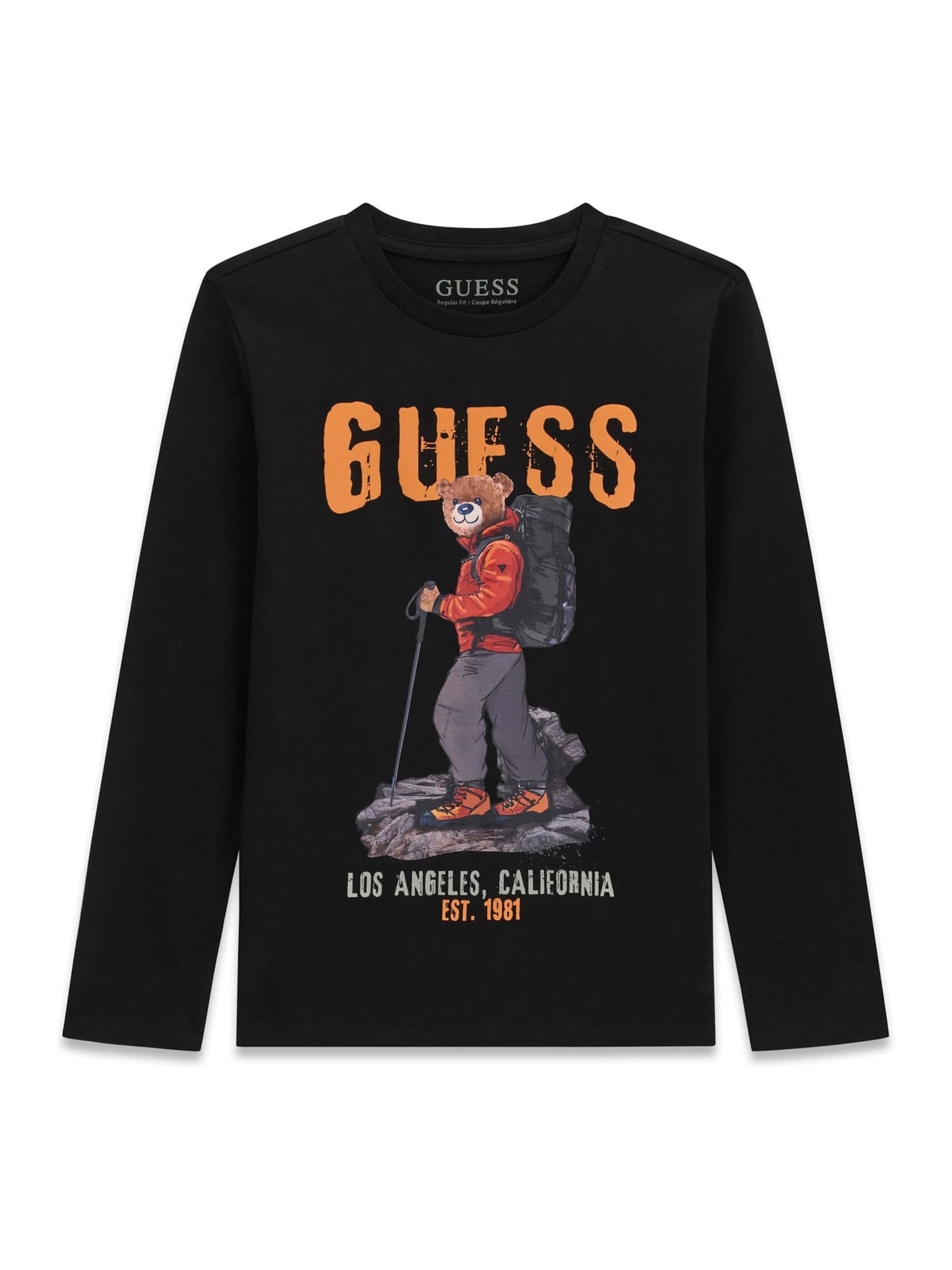 GUESS Shirt in Schwarz: Vorderseite