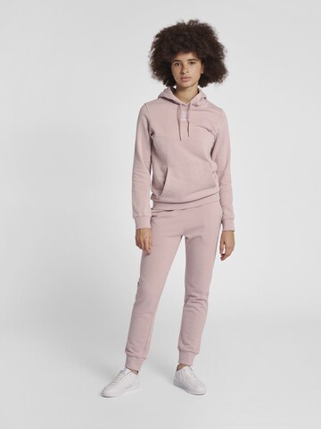 Hummel Tapered Sportbroek in Roze