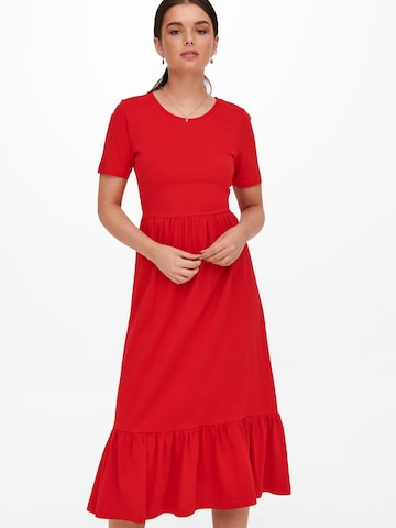 raudona ONLY Suknelė 'MAY'