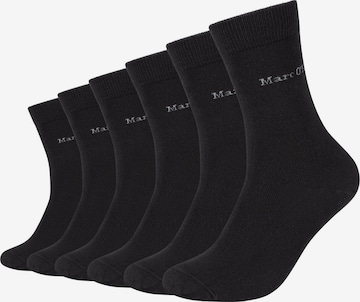 Chaussettes Marc O'Polo en noir : devant