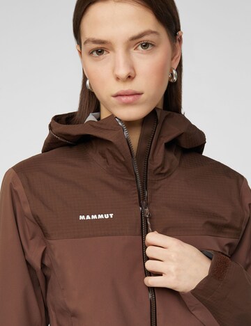 MAMMUT Outdoorjacke 'Ducan' in Braun