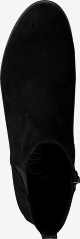 s.Oliver - Botas de tobillo en negro