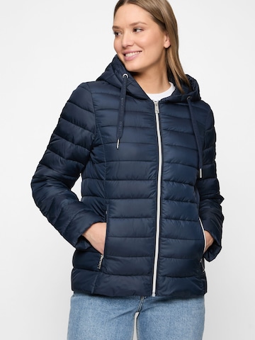 Covered Winterjas 'Nala' in Blauw: voorkant
